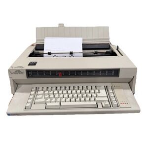 IBM Wheelwriter 3 Electric Typewriter Tested Working w Cover & Cord - Vintage